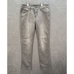 Levis Jeans Womens 6 Medium Gray Denim Flatters & Flaunts Skinny Leg Casual